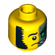 Lego hlava, žlutá (6015868)